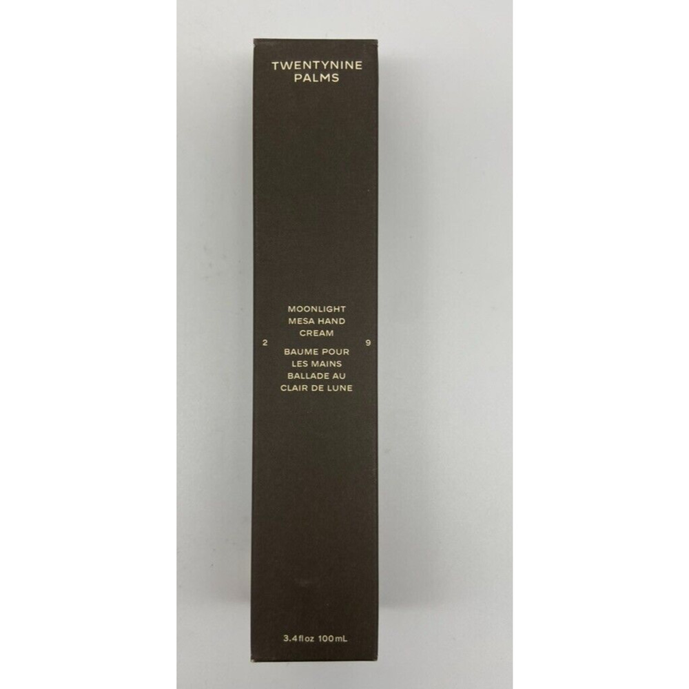 Twentynine Palms Moonlight Mesa Hand Cream 3.4 fl oz 100mL Vegan Certified USA